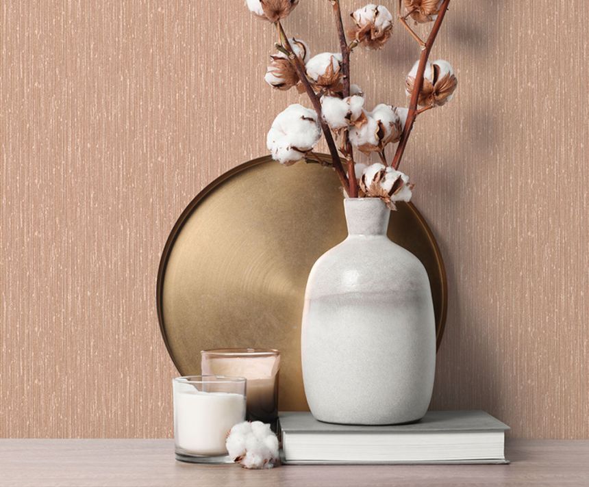 Luxury non-woven wallpaper, antique pink, silk-like finish, Z40013, Tradizione Italiana 3, Zambaiti Parati