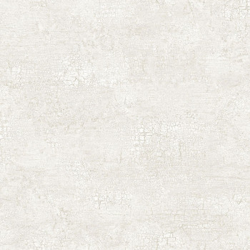 Gray-white non-woven wallpaper with a cracs effect 347564, Matières - Stone, Origin