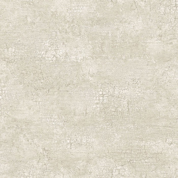 Gray-bege non-woven wallpaper with a cracs effect 347563, Matières - Stone, Origin