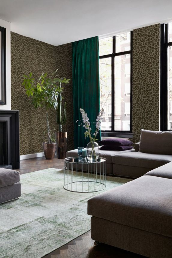 Non-woven wallpaper, leopard skin pattern 347801, Luxury Skins, Origin