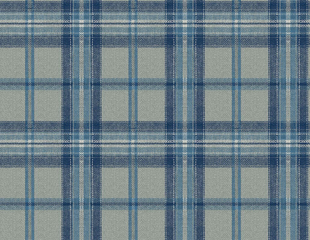 Berwick Wallpaper, Blue, CA10702, Carl Robinson Edition 24: The Highlands