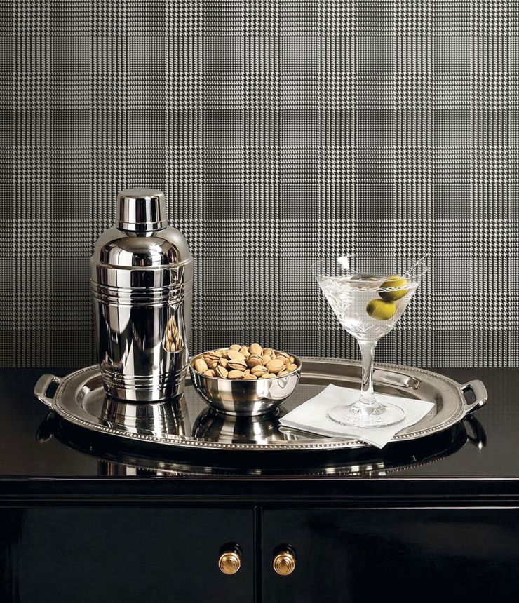 St. Andrews Wallpaper, Black, Gray, CA11300, Carl Robinson Edition 24: The Highlands