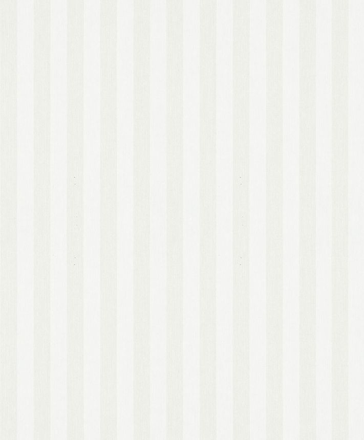 Striped wallpaper, white and cream, 82581, Pia, Novamur