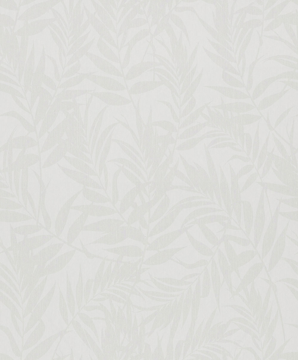 Wallpaper with leaves, beige-gray (ecru), 82590, Pia, Novamur