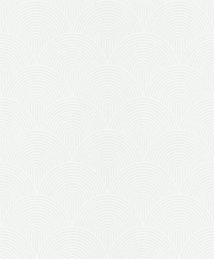 3D geometric wallpaper, white, 82593, Pia, Novamur