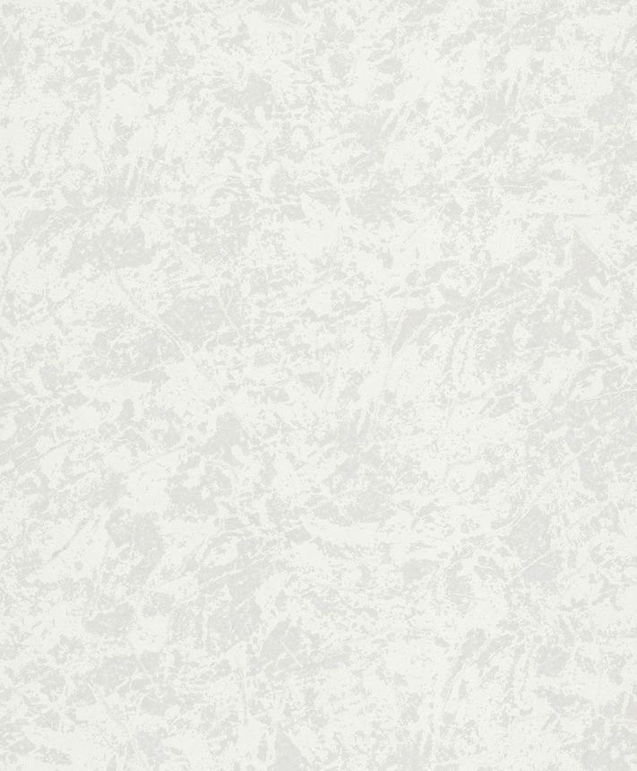 Luxury wallpaper with a plaster-like finish, white, 82596, Pia, Novamur