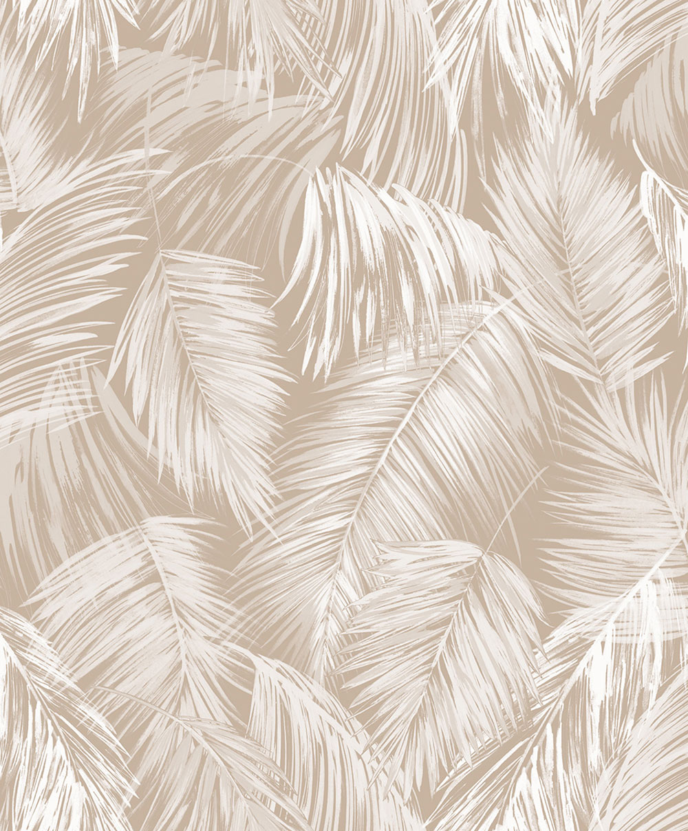 Jungle wallpaper, leaves, beige, cream, 89055, Pia, Novamur