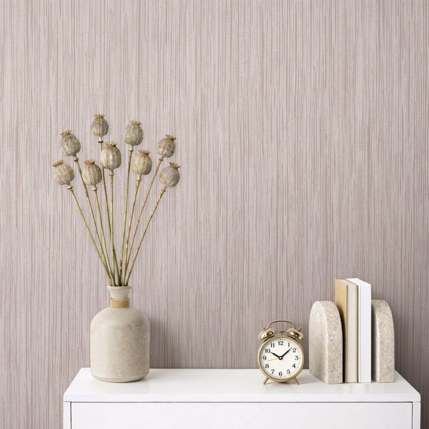 Wood-look wallpaper, light brown, 89059, Pia, Novamur