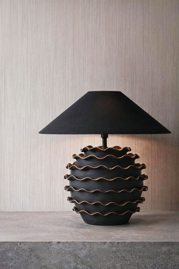 Wood-look wallpaper, beige, 89060, Pia, Novamur