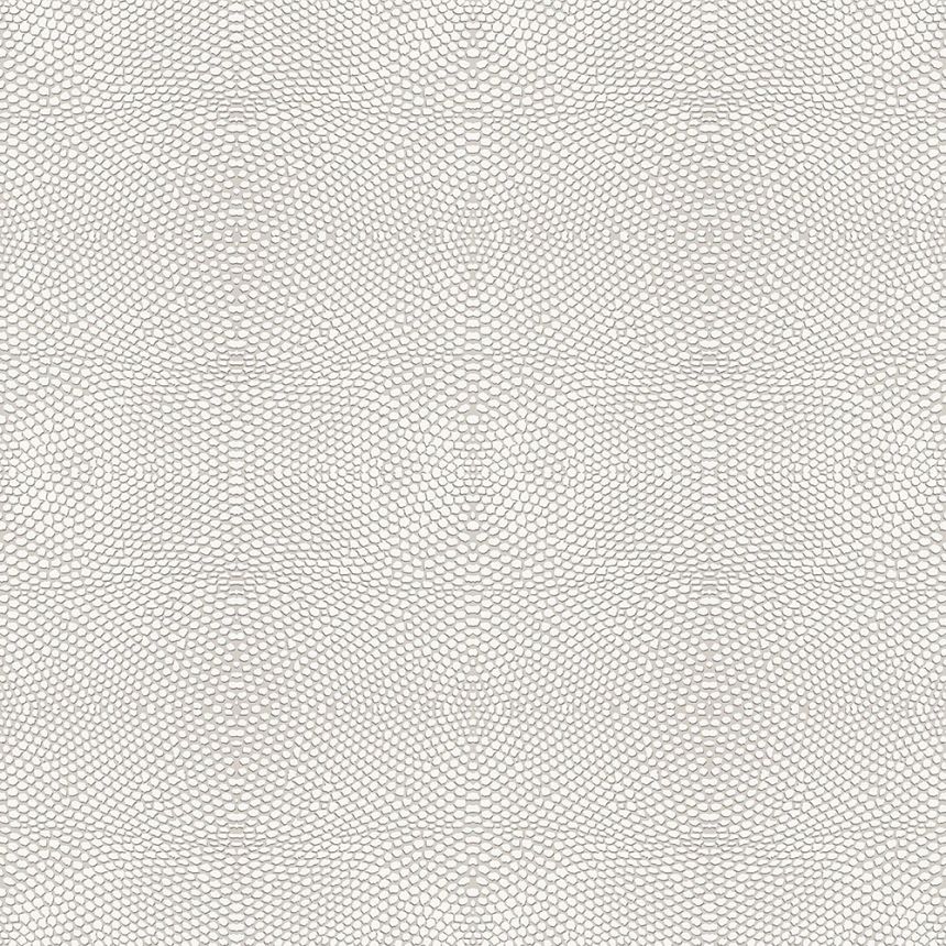 Gray-cream non-woven wallpaper imitation leather 347309, Luxury Skins, Origin
