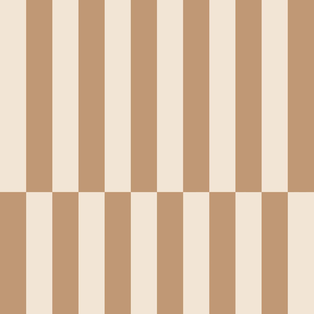 Striped Wallpaper, Brown, Beige, 131214, Color Pop, Esta Home