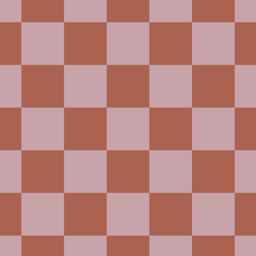 Checkered Pattern Wallpaper, Red-Brown, Pink, 131419, Color Pop, Esta Home