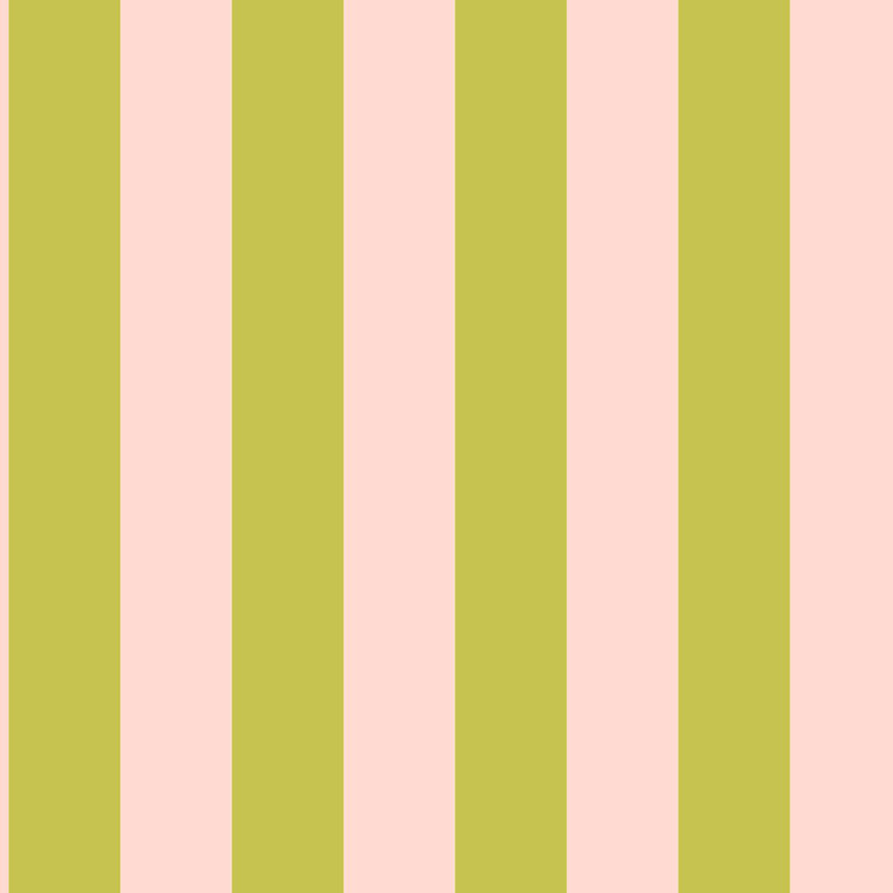 Striped Wallpaper, Pink, Green, 131574, Color Pop, Esta Home