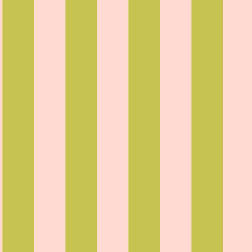 Striped Wallpaper, Pink, Green, 131574, Color Pop, Esta Home