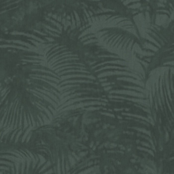 Green non-woven palm leaves wallpaper 317306, Oasis, Eijffinger
