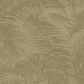 Brown-green / khaki non-woven tropical leaves wallpaper 317302, Oasis, Eijffinger