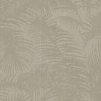 Gray non-woven tropical leaves wallpaper 317301, Oasis, Eijffinger