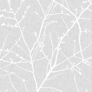 Non-woven wallpaper Twigs 33-274, Innocence, Prestige, Graham & Brown
