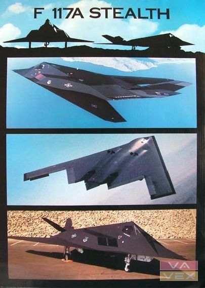Poster 3189, Attack aircraft, size 98 x 68 cm