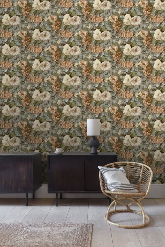 Non-woven floral wallpaper WL2102, Wanderlust, Grandeco