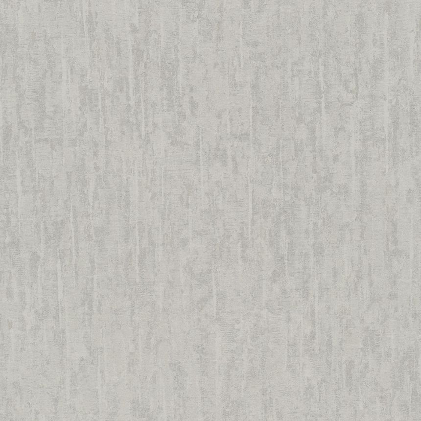 Gray-silver non-woven wallpaper, tree bark motif EE1403, Elementum, Grandeco