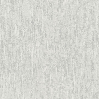 White-silver non-woven wallpaper, tree bark motif EE1401, Elementum, Grandeco