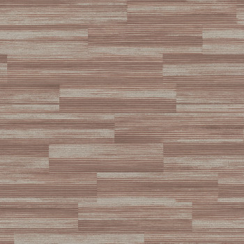 Brick non-woven wallpaper with raffia look EE1105, Elementum, Grandeco