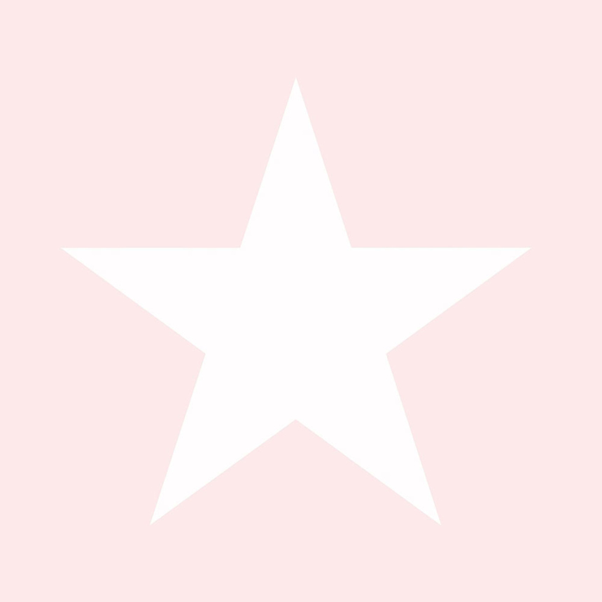 Non-woven wallpaper pink with white stars 138946, Regatta Crew, Esta Home