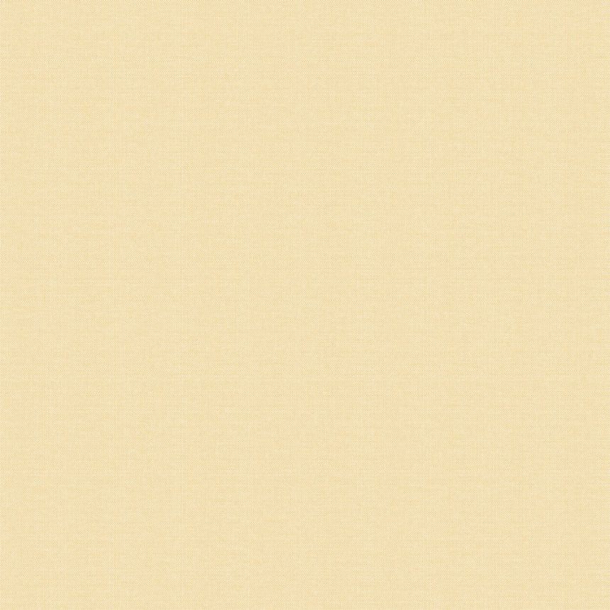 Paper wallpaper yellow, fabric texture 463-4, Pippo, ICH Wallcoverings