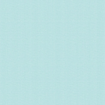 Turquoise paper wallpaper with fabric texture 463-2, Pippo, ICH Wallcoverings