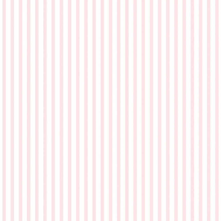 Paper, white and pink stripe wallpaper 462-3, Pippo, ICH Wallcoverings