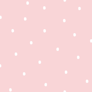 Paper wallpaper pink with dots / spots 460-2, Pippo, ICH Wallcoverings