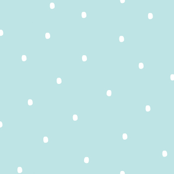 Turquoise paper wallpaper with dots / spots 460-1, Pippo, ICH Wallcoverings