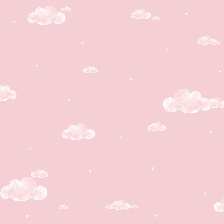 Paper wallpaper, clouds, sky, stars 458-3, Pippo, ICH Wallcoverings