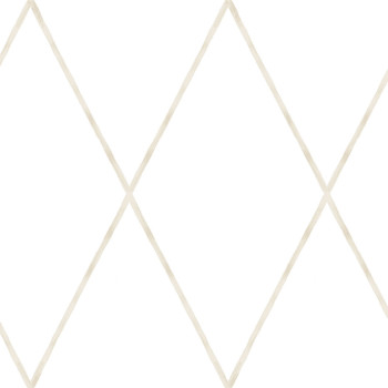 Paper geometric pattern wallpaper with diamonds 3357-3, Oh lala, ICH Wallcoverings