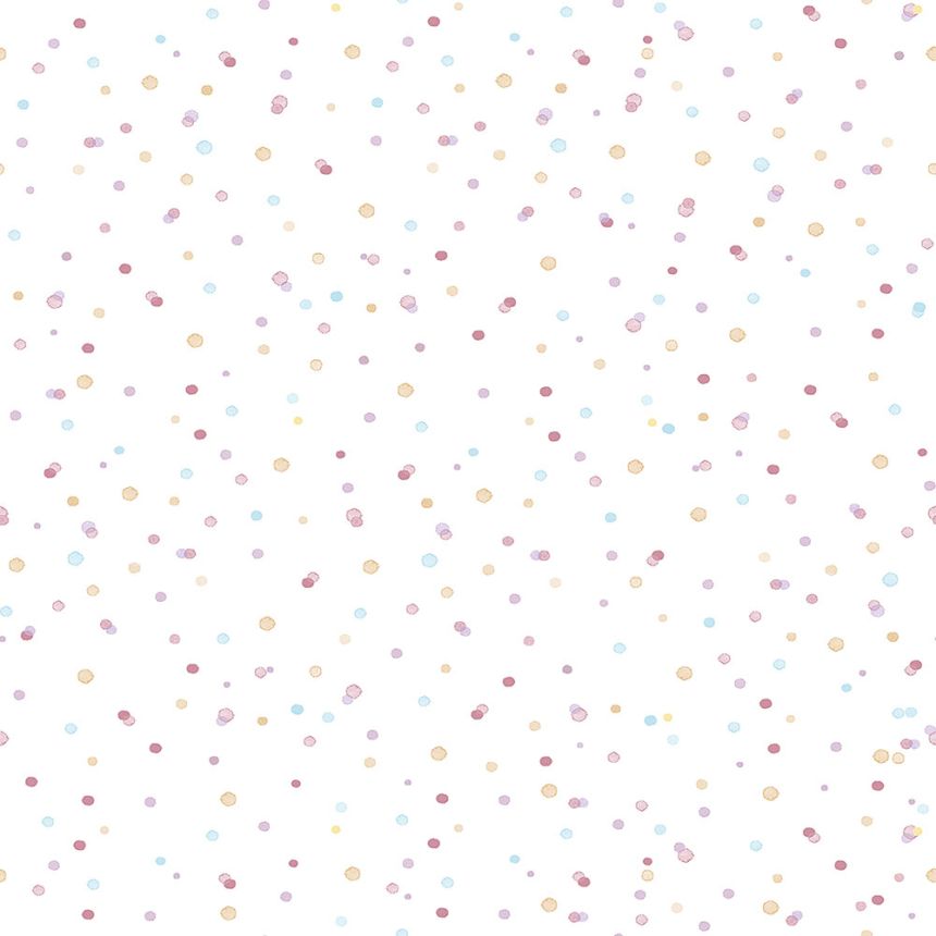 Paper children's wallpaper, spots, dots 3354-1, Oh lala, ICH Wallcoverings