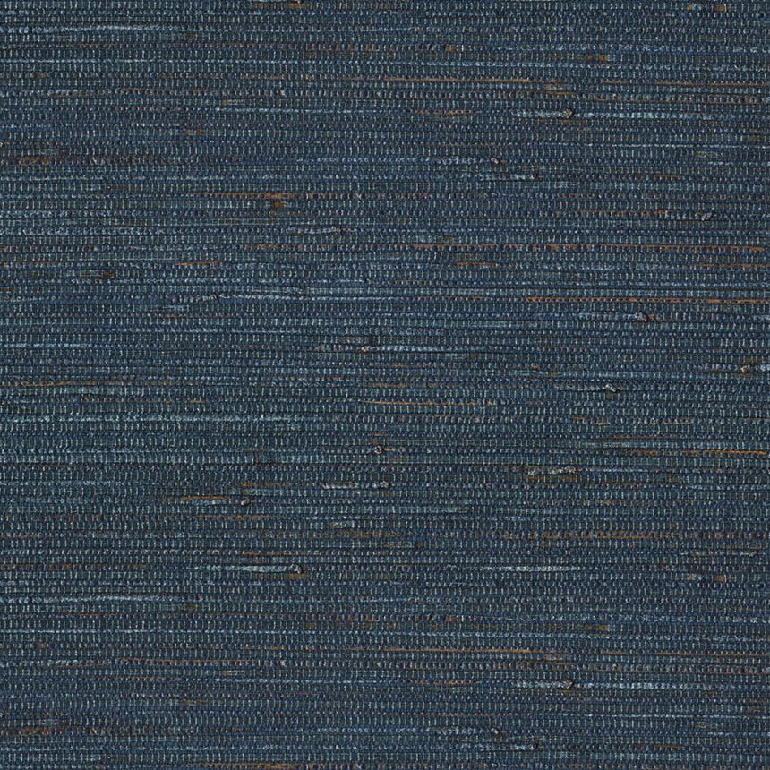 Blue natural wallpaper Grasscloth 303533, Natural Wallcoverings III, Eijffinger
