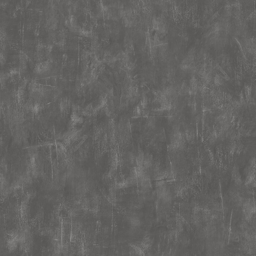 Gray-black non-woven wallpaper, imitation plaster 148725, Blush, Esta Home