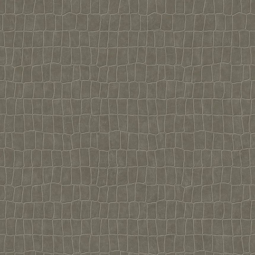 Non-woven wallpaper - imitation gray skin 139186, Paradise, Esta Home