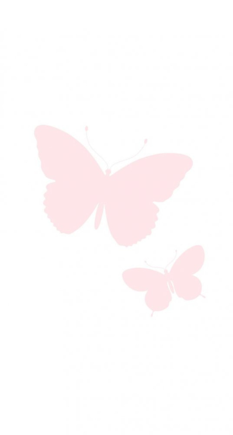 Non-woven wall mural - pink butterflies 357221, 150x279cm, Precious, Origin