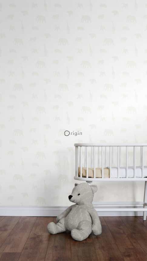 Children's non-woven wallpaper - animals from Africa 347688, Precious, Origin