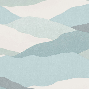 Non-woven graphic wallpaper - ripples, mountains M45101, Arty, Ugépa