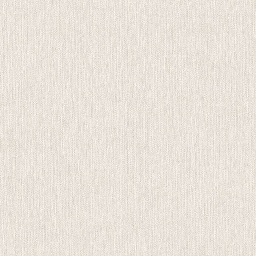 Non-woven wallpaper - imitation cream fabric - M55327 - Structures, Ugépa