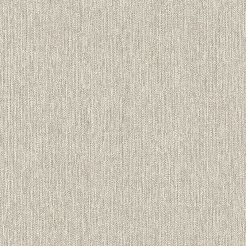 Non-woven wallpaper - imitation beige fabric - M55307 - Structures, Ugépa