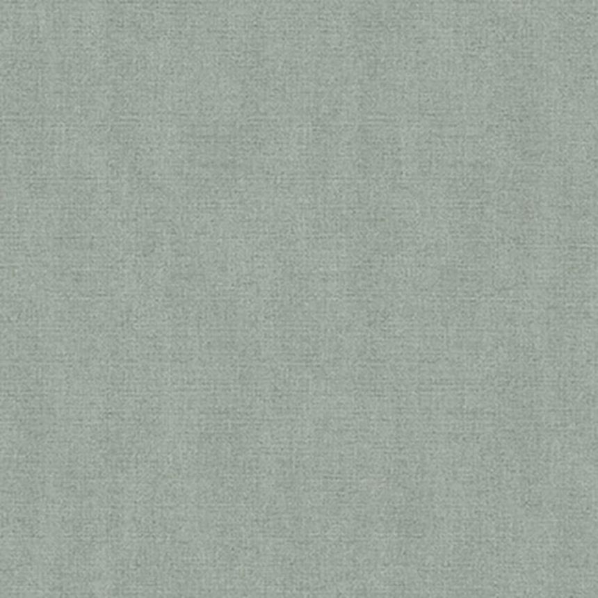 Non-woven wallpaper - green fabric imitation- M55194D - Structures, Ugépa