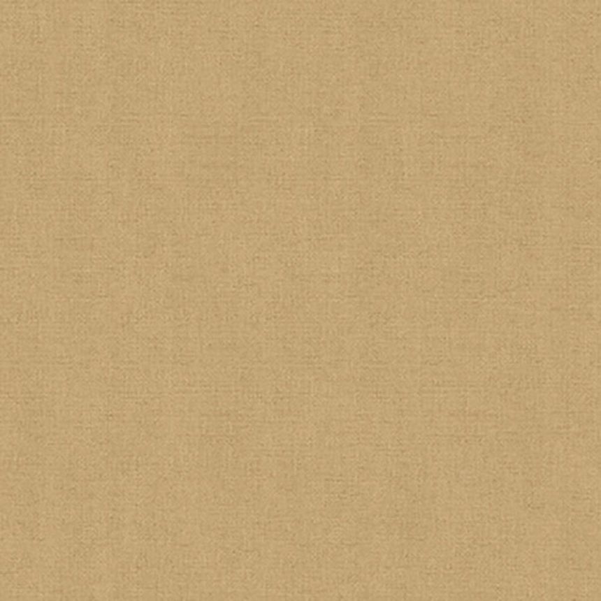 Non-woven wallpaper - ocher fabric imitation - M55192D - Structures, Ugépa