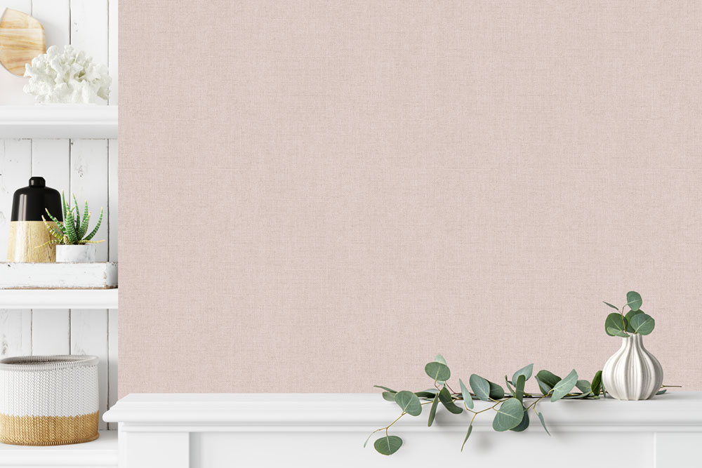 Wallpaper, pink, fabric effect, M55103, Vavex 2027