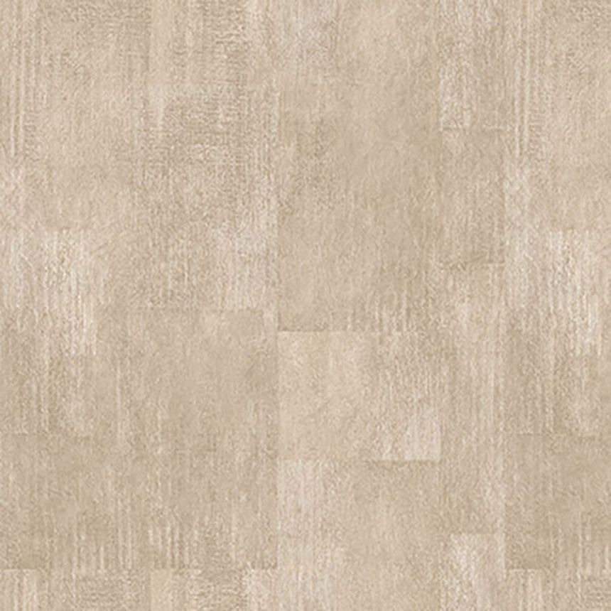 Non-woven beige geometric pattern wallpaper- L99187D - Structures, Ugépa