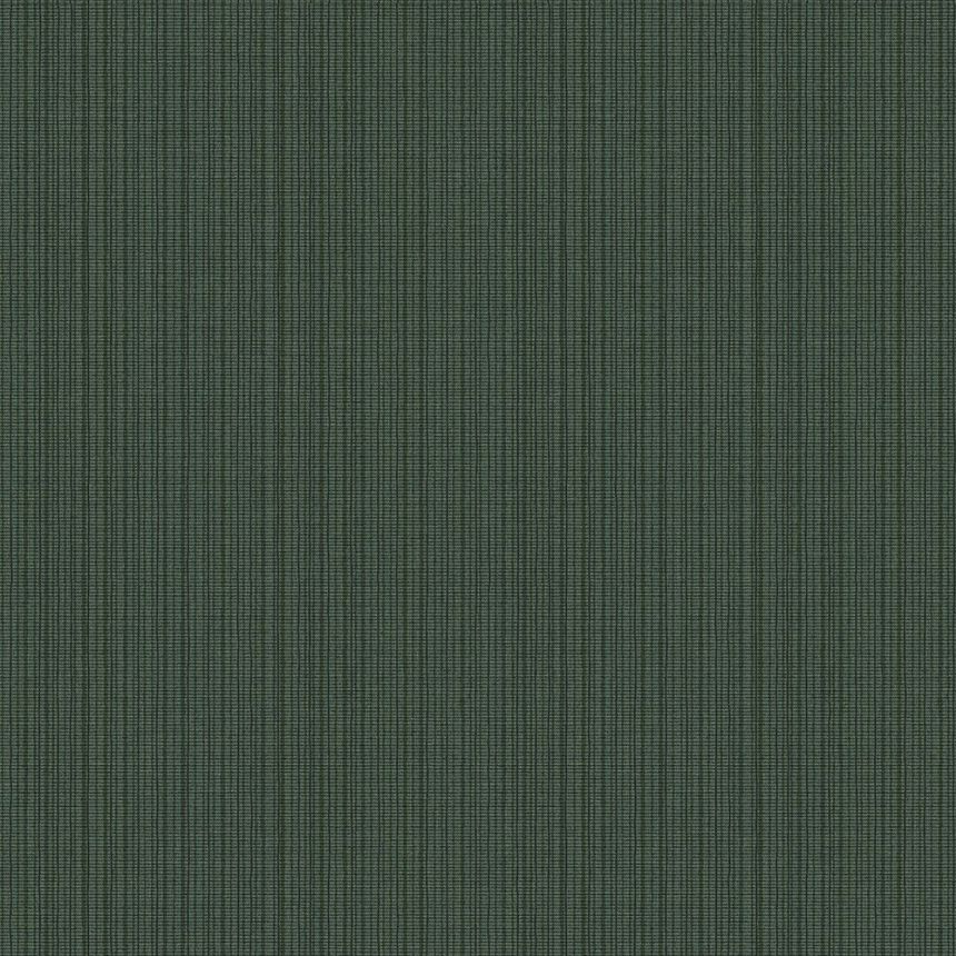 Non-woven wallpaper imitation of green woven fabric 347626, Natural Fabrics, Origin