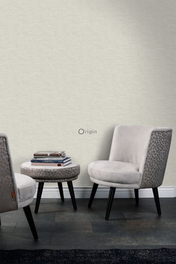 Non-woven wallpaper imitation of natural fabric 347638, Natural Fabrics, Origin